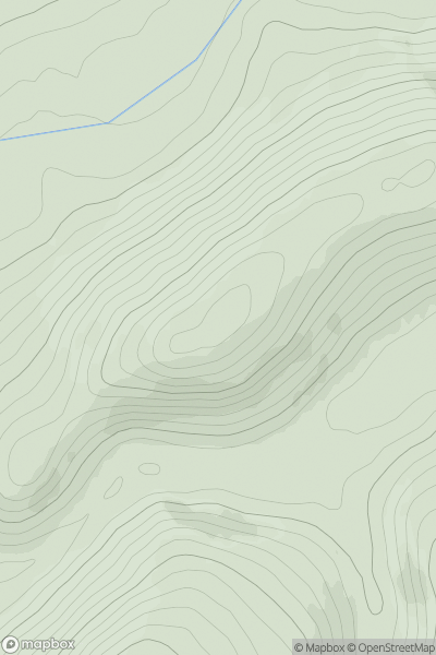 Thumbnail image for White Hill [The River Tweed to the English Border] showing contour plot for surrounding peak